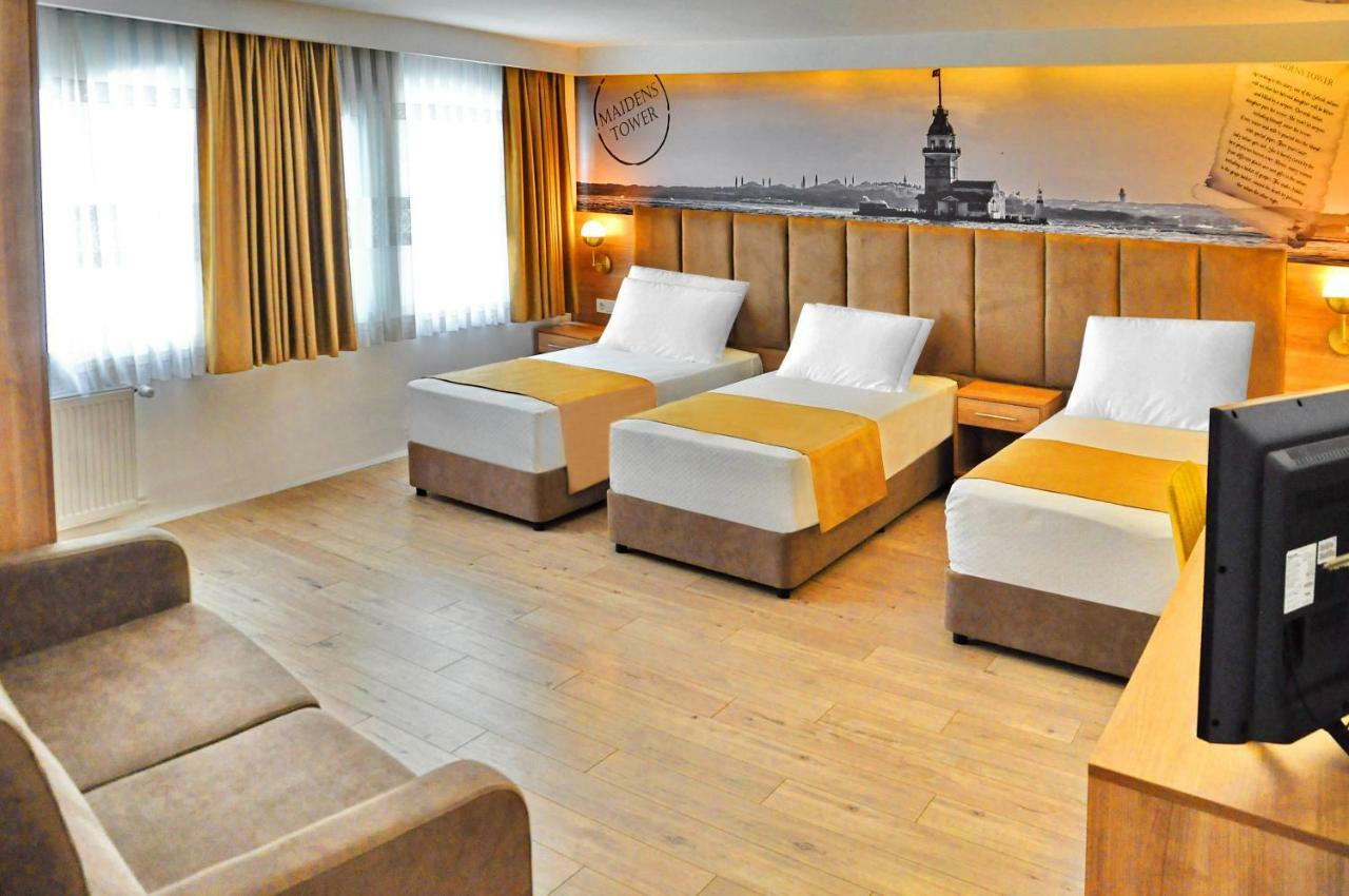 Hotel Davos Istanboel Buitenkant foto